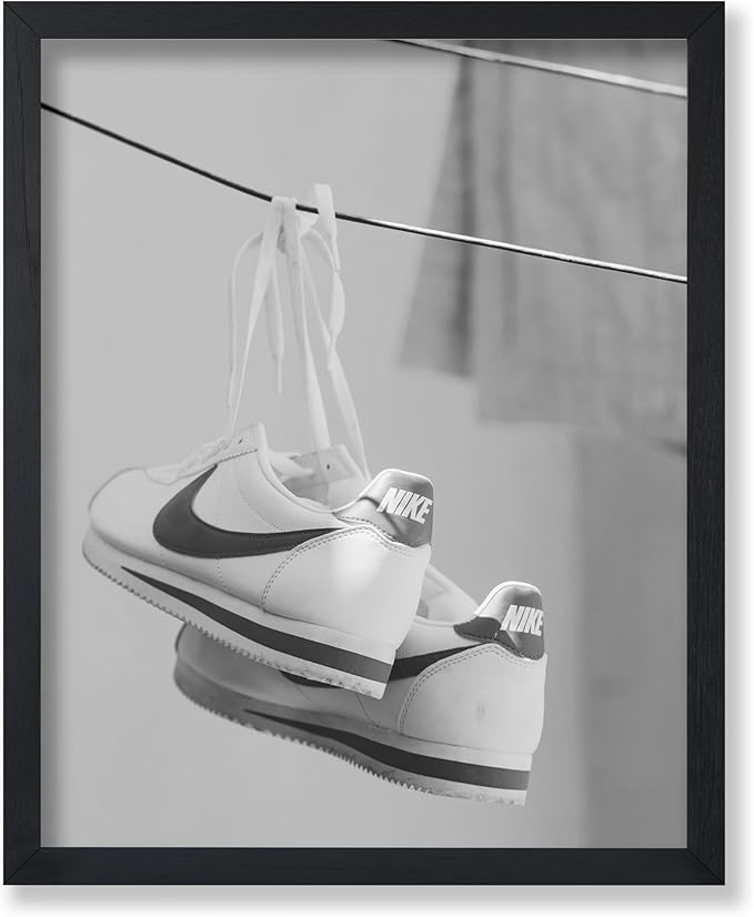 Poster Master Shoes in Clothesline Print by PosterMaster