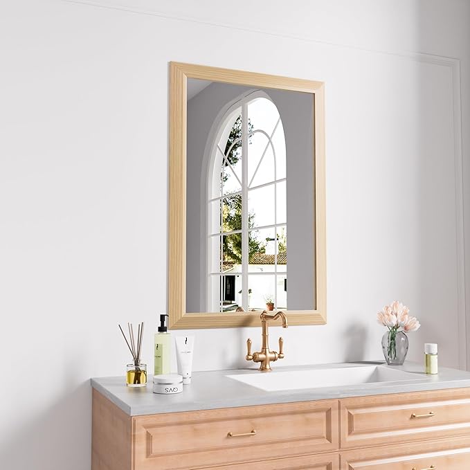 Amorho 24x36 Inch Bathroom Mirror by Amorho