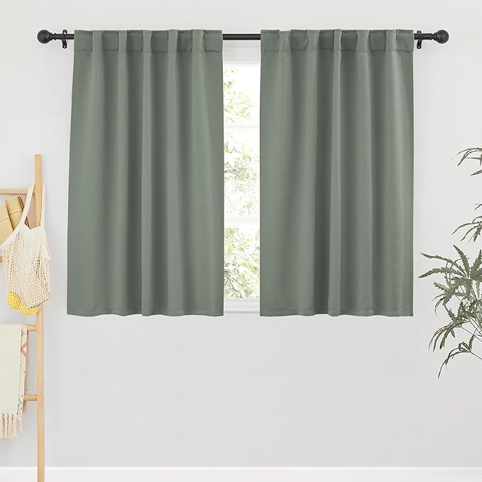 RYB HOME Blackout Curtains for Bedroom, Window Shades Thermal Insulating by RYBHOME