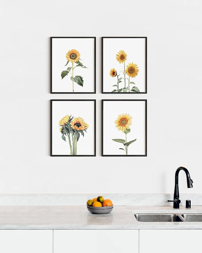 HAUS AND HUES Sunflower Wall Decor and Sunflower Posters - Image 5