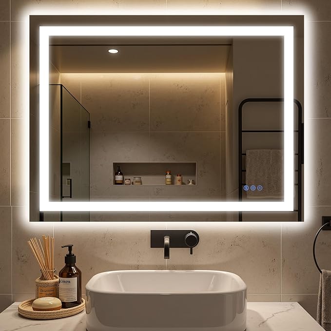 Antok 30"x 36" LED Bathroom Mirror by AntokMirror