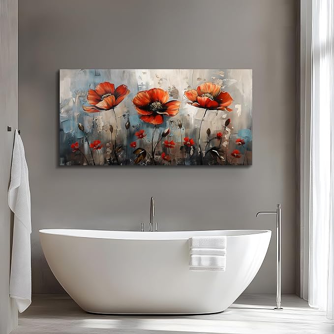 SERIMINO Large Wall Art for Living Room, Nature Floral Botanical Wall Decor - Image 6