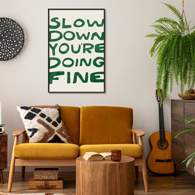 Daily Reminder Positive Canvas Wall Art, Positive Affirmations Wall Decor - Image 4