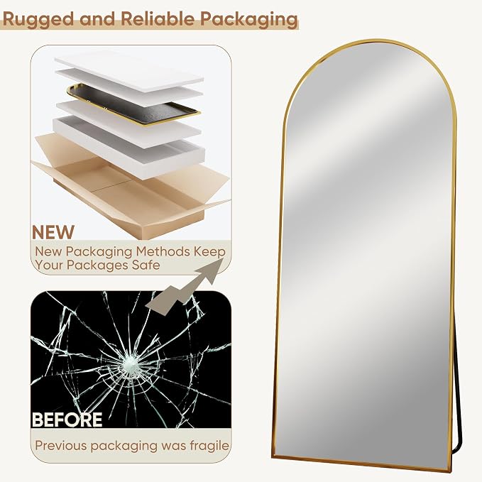 Full Length Mirror, Tall Mirrors Body Floor Mirror - Image 6