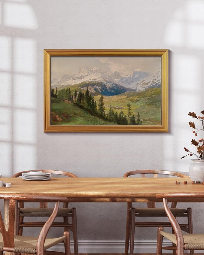 VIYYIEA Vintage Gold Framed Wall Art - Image 7