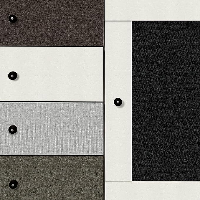 Black Peel and Stick Wallpaper Slight Velvety Feeling Woven Fabric Grasscloth - Image 5