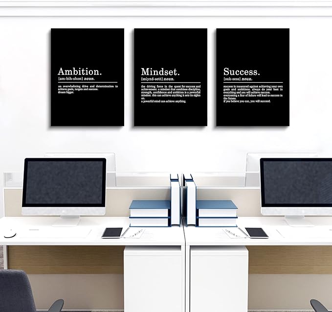 Inspirational Canvas Painting Wall Art -EPHANY ART, Mindset Quotes Prints - Image 4