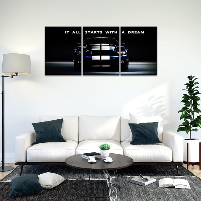 KAWAHONE Motivational Canvas Wall Art - Image 8