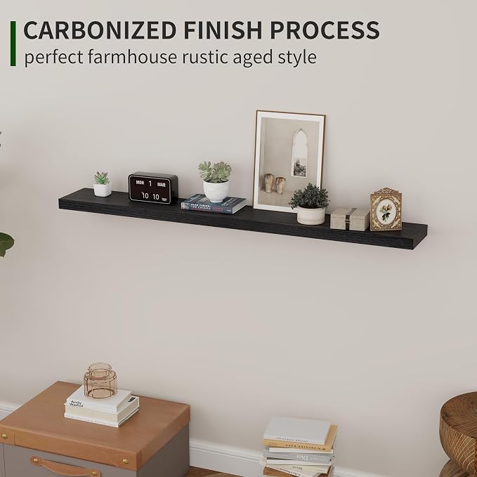 Marsmiles Wood Floating Shelves - Image 5