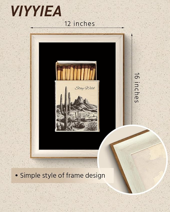 VIYYIEA Vintage Framed Wall Art - Image 2