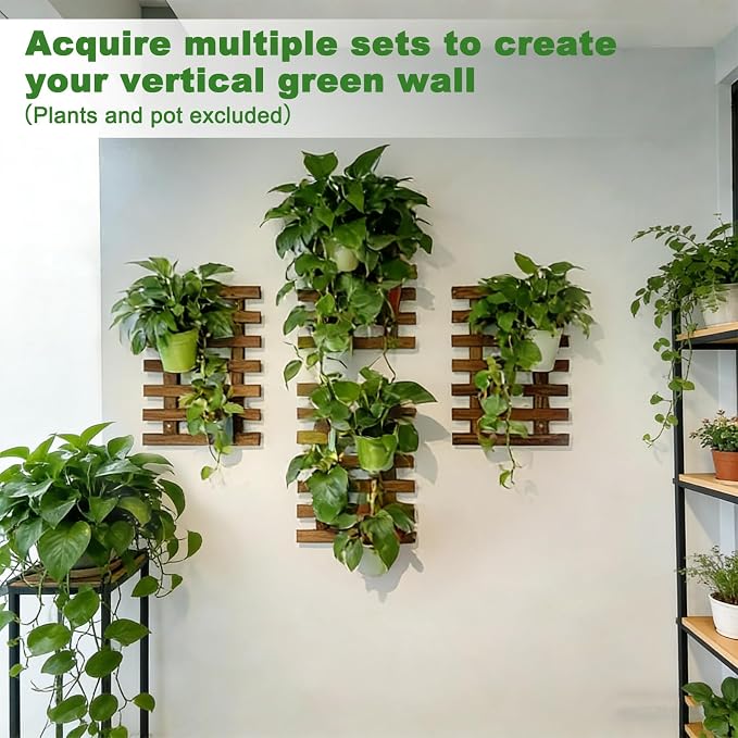 Mulctun 2 Pcs Wall Planters - Image 4