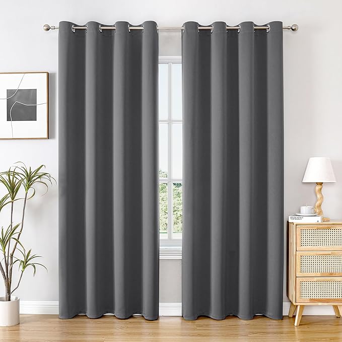 ChrisDowa Blackout Curtains 70 inches Wide by ChrisDowa