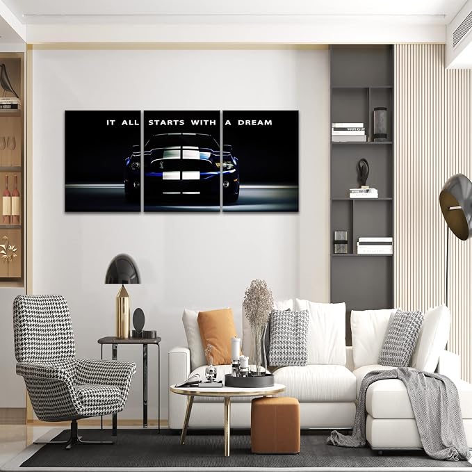 KAWAHONE Motivational Canvas Wall Art - Image 4
