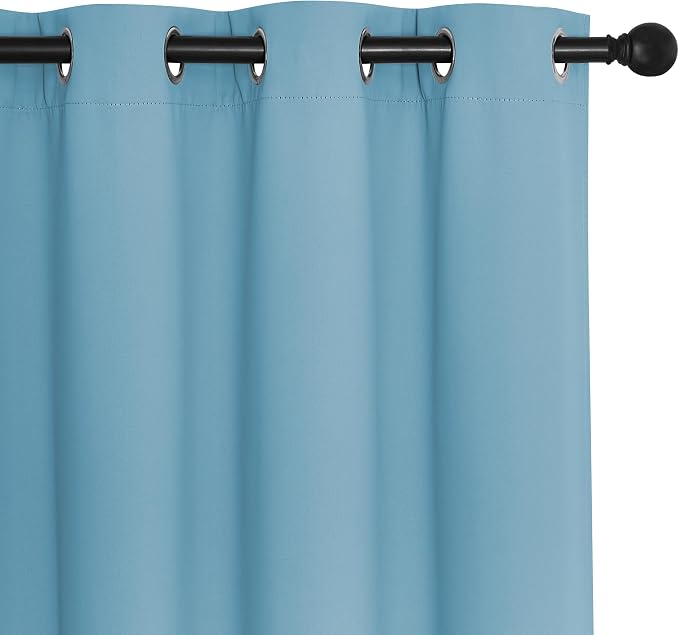 NICETOWN Room Darkening Short Curtain 54 inches Long - Image 7