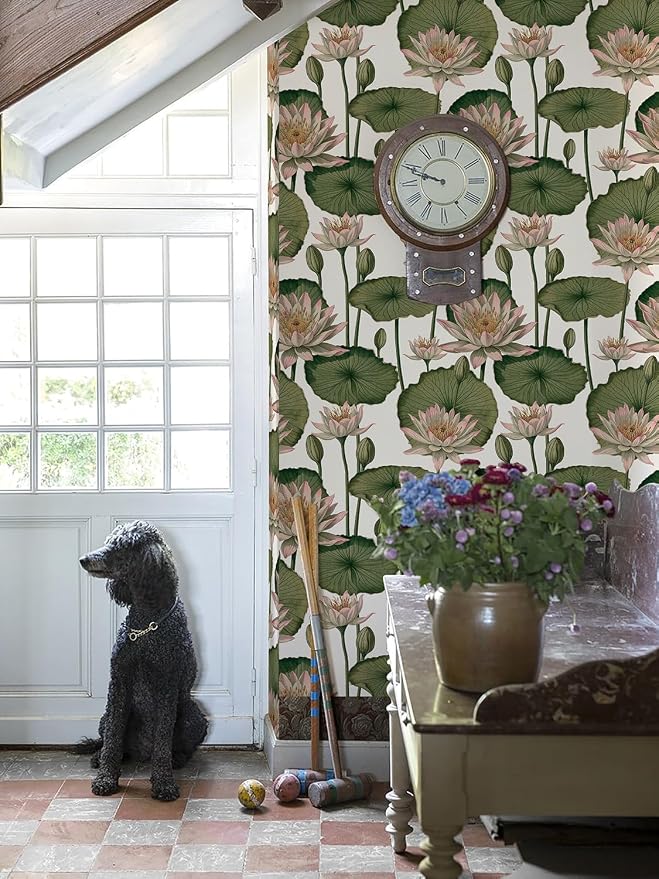 Orainege Floral Wallpaper Peel and Stick Floral Contact Paper Boho - Image 4