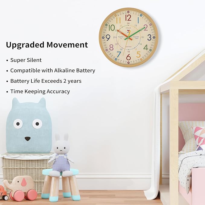Foxtop Learning Clock for Kids - Image 3