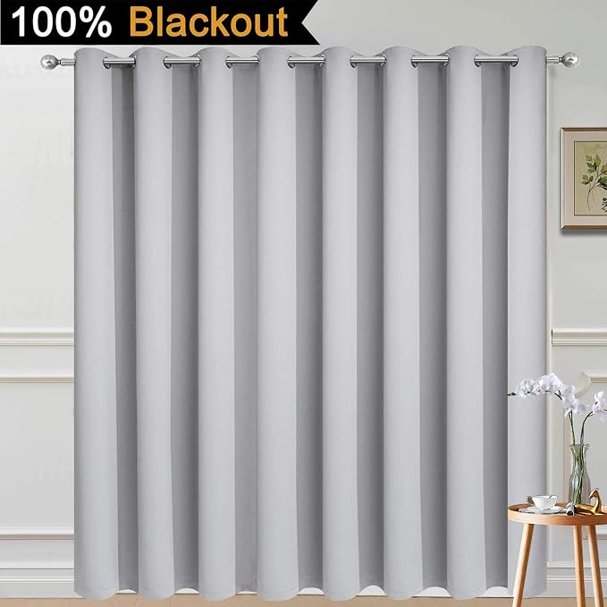 Yakamok Extra Wide 100% Blackout Curtains - Image 2
