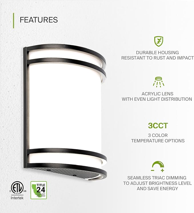 ASD LED Indoor Wall Mount Light Fixture - Image 3