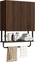 RUSTOWN Fluted Bathroom Wall Cabinet by RUSTOWN