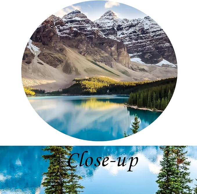 KREATIVE ARTS - 5 Pieces Canvas Prints Wall Art Canada Moraine Lake And Rocky - Image 5