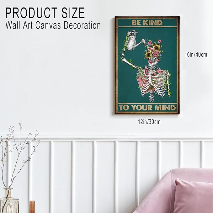 DIHSIEG Canvas Wall Art Poster Unframed Can Hang on Wall Healing Your Heart - Image 2