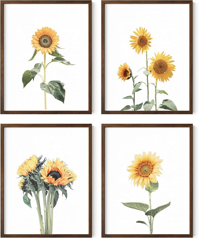 HAUS AND HUES Sunflower Wall Decor by HausandHuesArtPrints