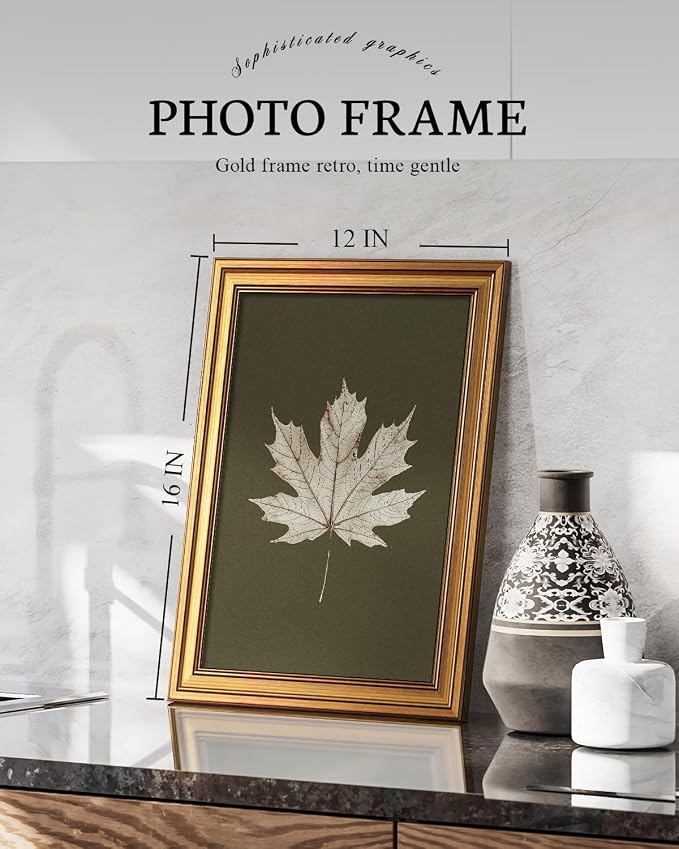 VIYYIEA Vintage Gold Framed Wall Art - Image 2
