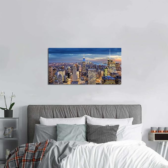 New York City Wall Art NYC Skyline Pictures Wall Decor - Image 6