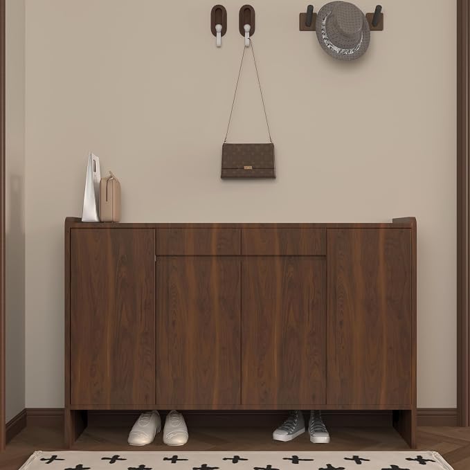 BOMENG Walnut Wood Contact Paper 32x158 inch Dark Brown Wood Wallpaper Peel and - Image 7