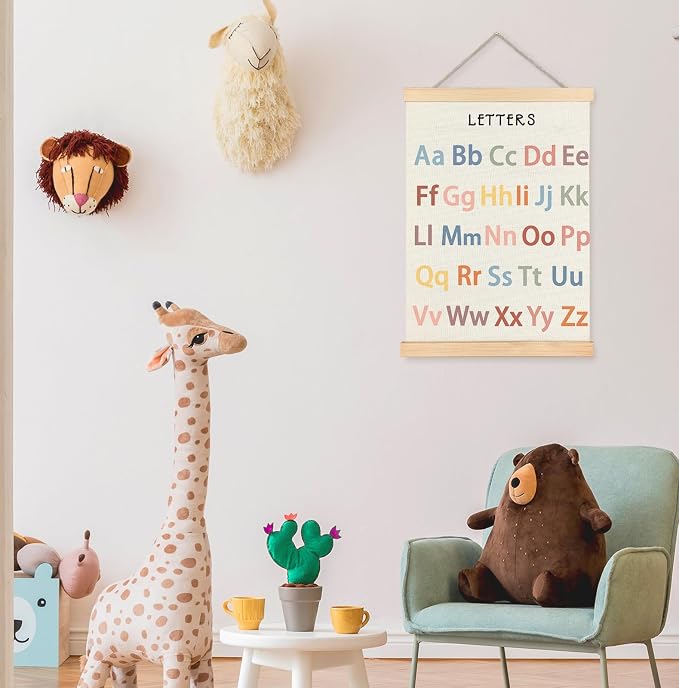 Yomisex Classroom Wall Decor, Alphabet Educational Wall Art Poster, Alphabet - Image 4