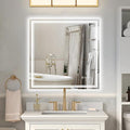 Ratsamee 30x30 Inch Led Mirror for Bathroom by RATSAMEE