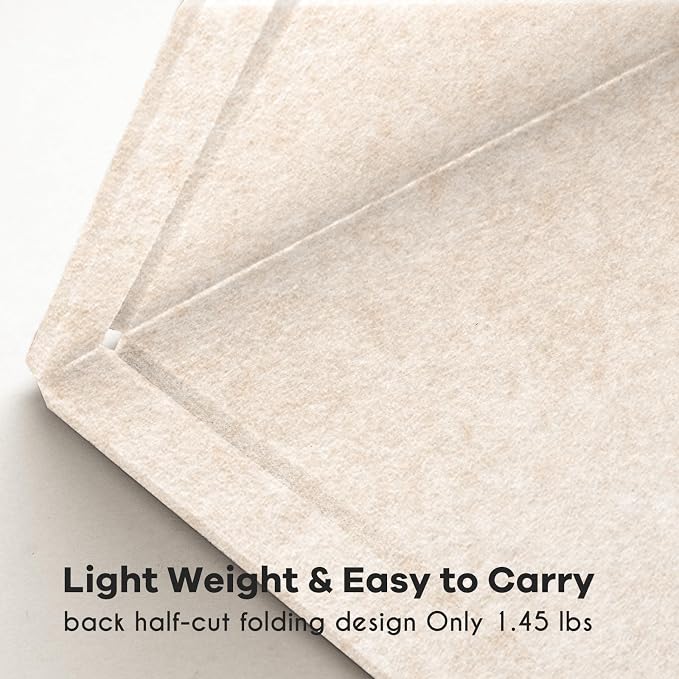 Lightomorrow Bulletin Board, 36 x 24 inches Felt Board - Image 3