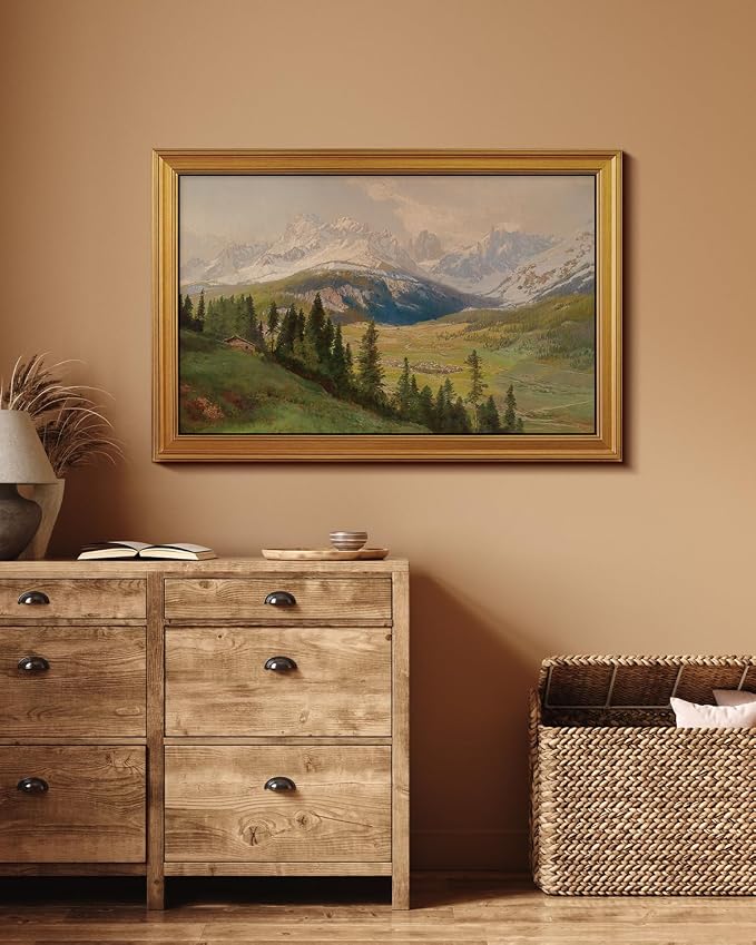 VIYYIEA Vintage Gold Framed Wall Art - Image 6