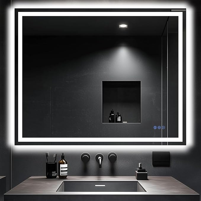 Antok 32"x 40" LED Bathroom Mirror by AntokMirror