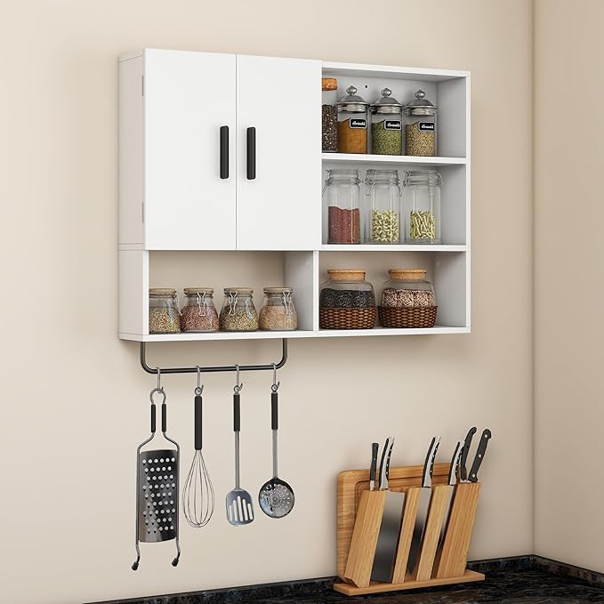 Medicine Cabinet, Wooden Bathroom Wall Cabinet - Image 7