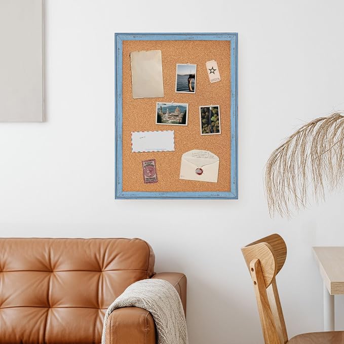 DOLLAR BOSS Cork Boards for Walls, 36 X 24 Inches Bulletin Board Decorative - Image 8