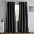 IGEMAEVE Blackout Curtains 96 Inch Length 2 Panels Set, Rod Pocket Energy by IGEMAEVE