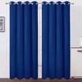 LEMOMO Blackout Curtains 66 x 84 inch/Royal Blue Curtains Set of 2 by Lemomo