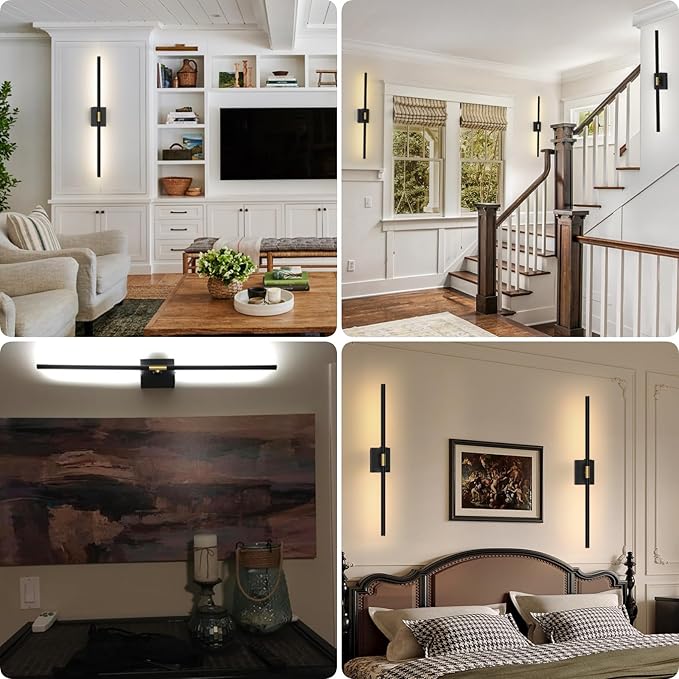 iThird Wall Sconce Battery Operated Wall Light: 10000mAh Wireless Wall Sconces - Image 5