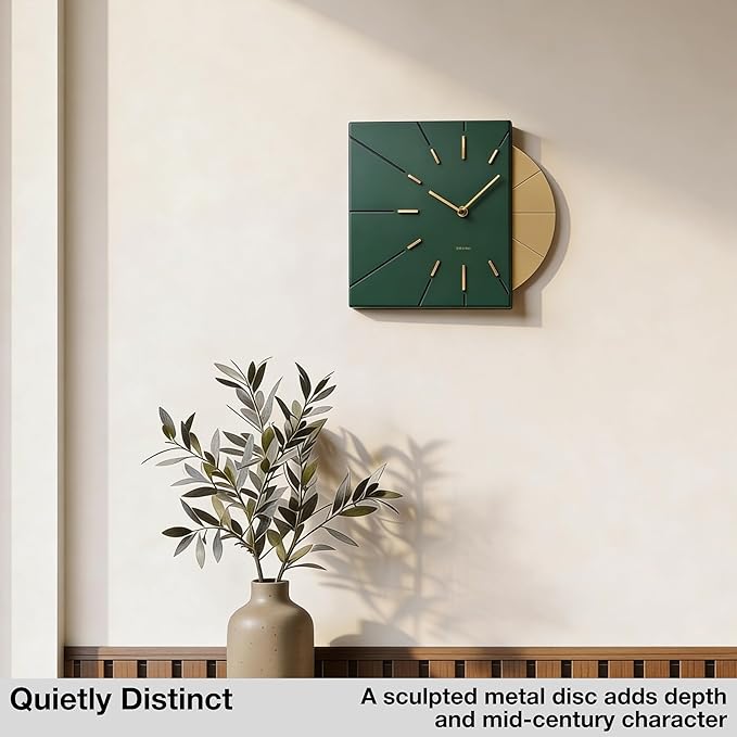 Driini Clocks Mid Century Modern Wall Clock - Image 2