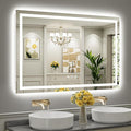 Briivue 55x36 Inch LED Bathroom Mirror by Briivuemodernmirrors