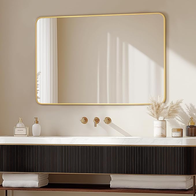 Delma Bathroom Vanity Mirror, High-Definition Bathroom Mirror, Versatile - Image 3
