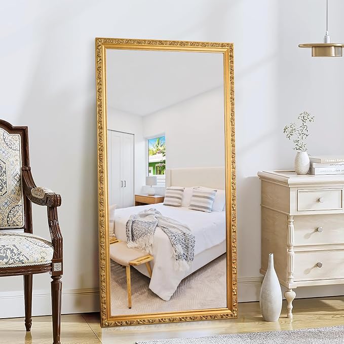 Large Decorative Mirror for Wall Decor, Big Vanity Mirror for Bathroom by AutdotWallMirrors