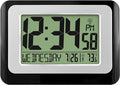 La Crosse Technology W88631 Digital Atomic Black Wall Clock by LaCrosseTechnology