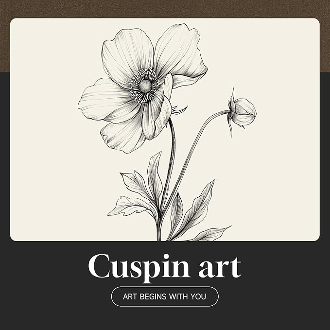 Framed Black and White Botanical Wall Art - Image 7
