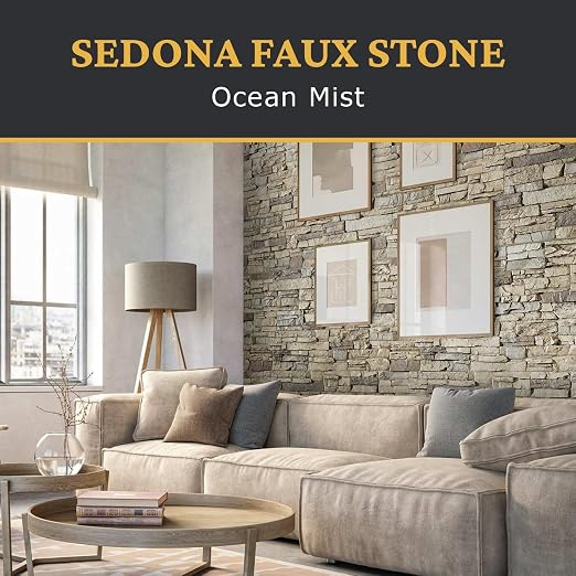 AZ Faux High-Density Polyurethane Faux Stone Interlocking Right Endcap - Image 2