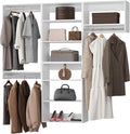 ROOMTEC Modular Closet System, Modern Wooden Tower by ROOMTEC
