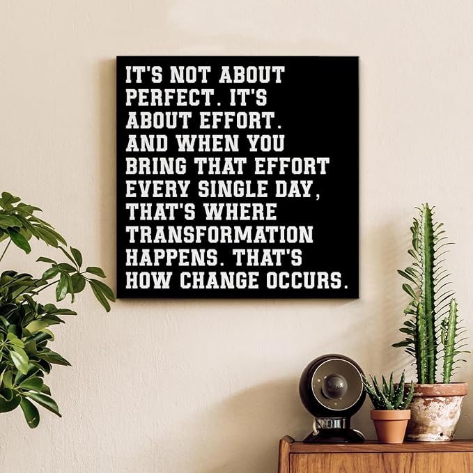 Motivational Wall Decor, Inspirational Quote Wall Art - Image 3