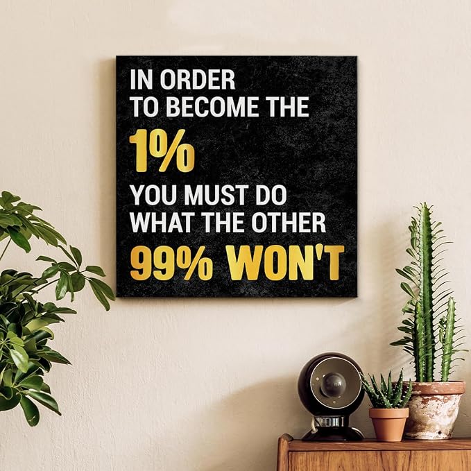 Inspirational Wall Art, Motivational Positive Quotes Wall Decor - Image 3