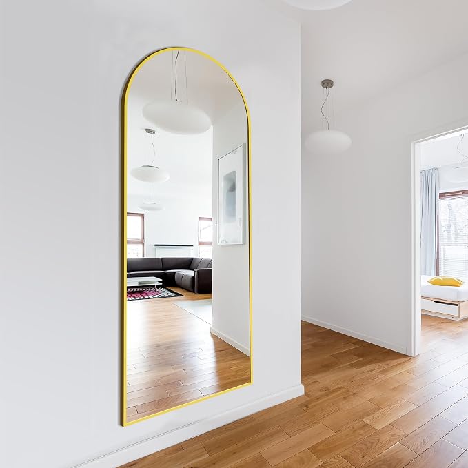 Delma Wall Mirror Full Length, Standing Floor Mirror - Image 6